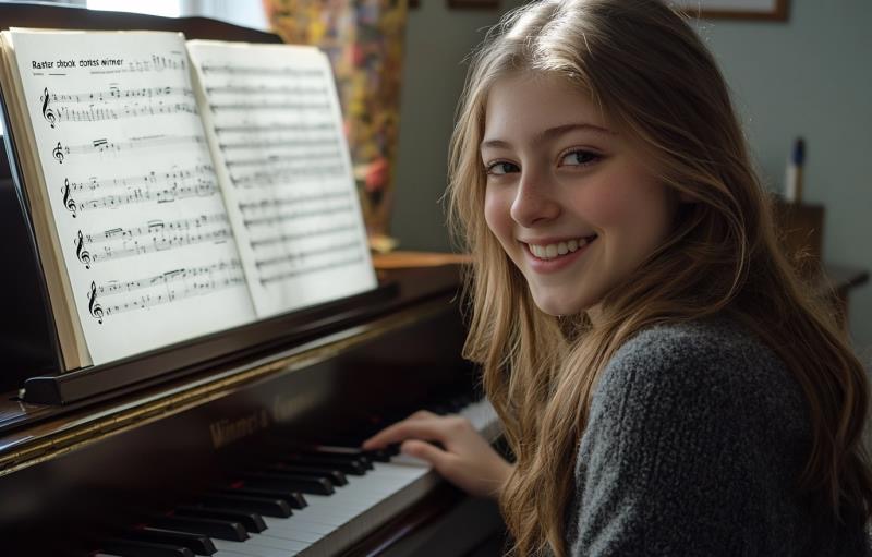 Klavierunterricht Banner